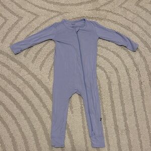 Kyte BABY Zippered Romper in Lilac